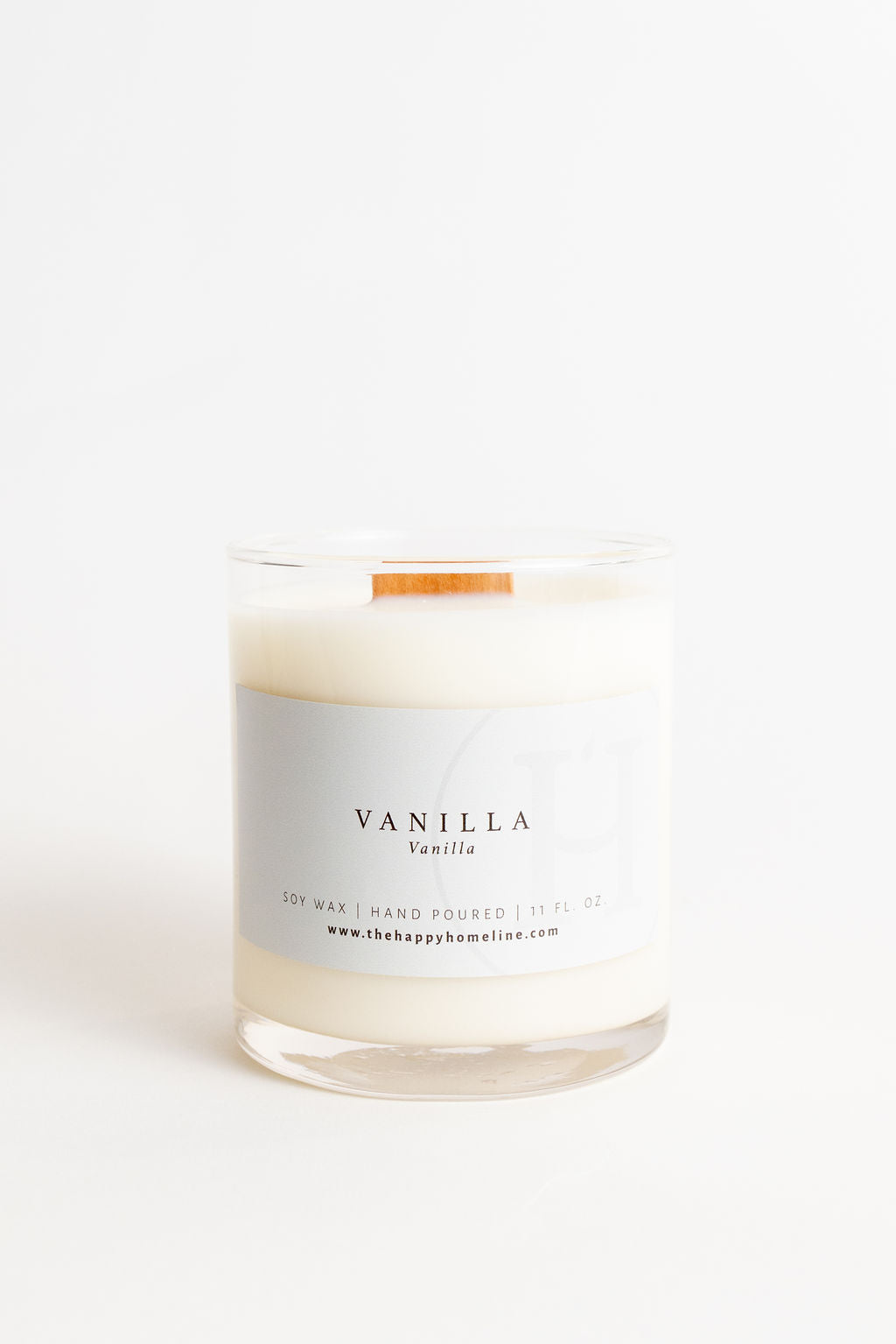 Vanilla Wood Wick Candle