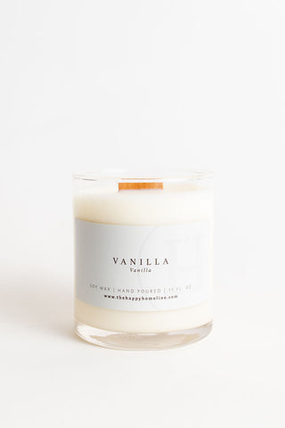Vanilla Wood Wick Candle