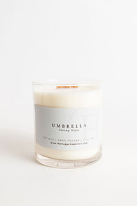 11 oz Umbrella Wood Wick Candle