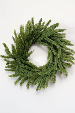 12" Norfolk Pine Mini Wreath