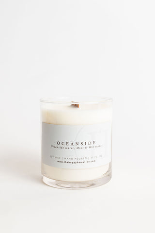 11 oz Oceanside Wood Wick Candle