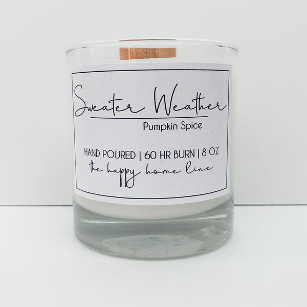 Sweater Weather Wood Wick Candle