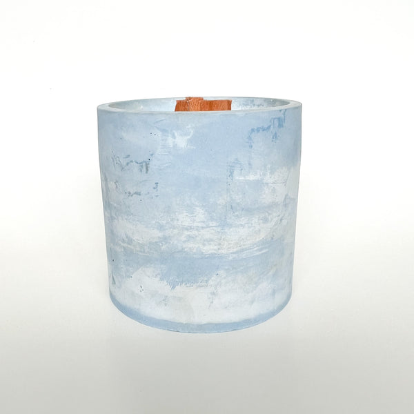8 oz Concrete Wood Wick Candle