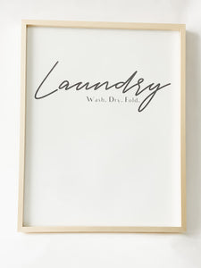 Laundry - Wash Dry Fold