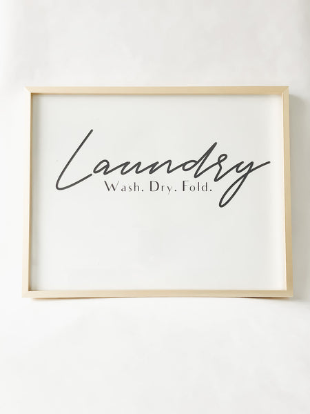 Laundry - Wash Dry Fold